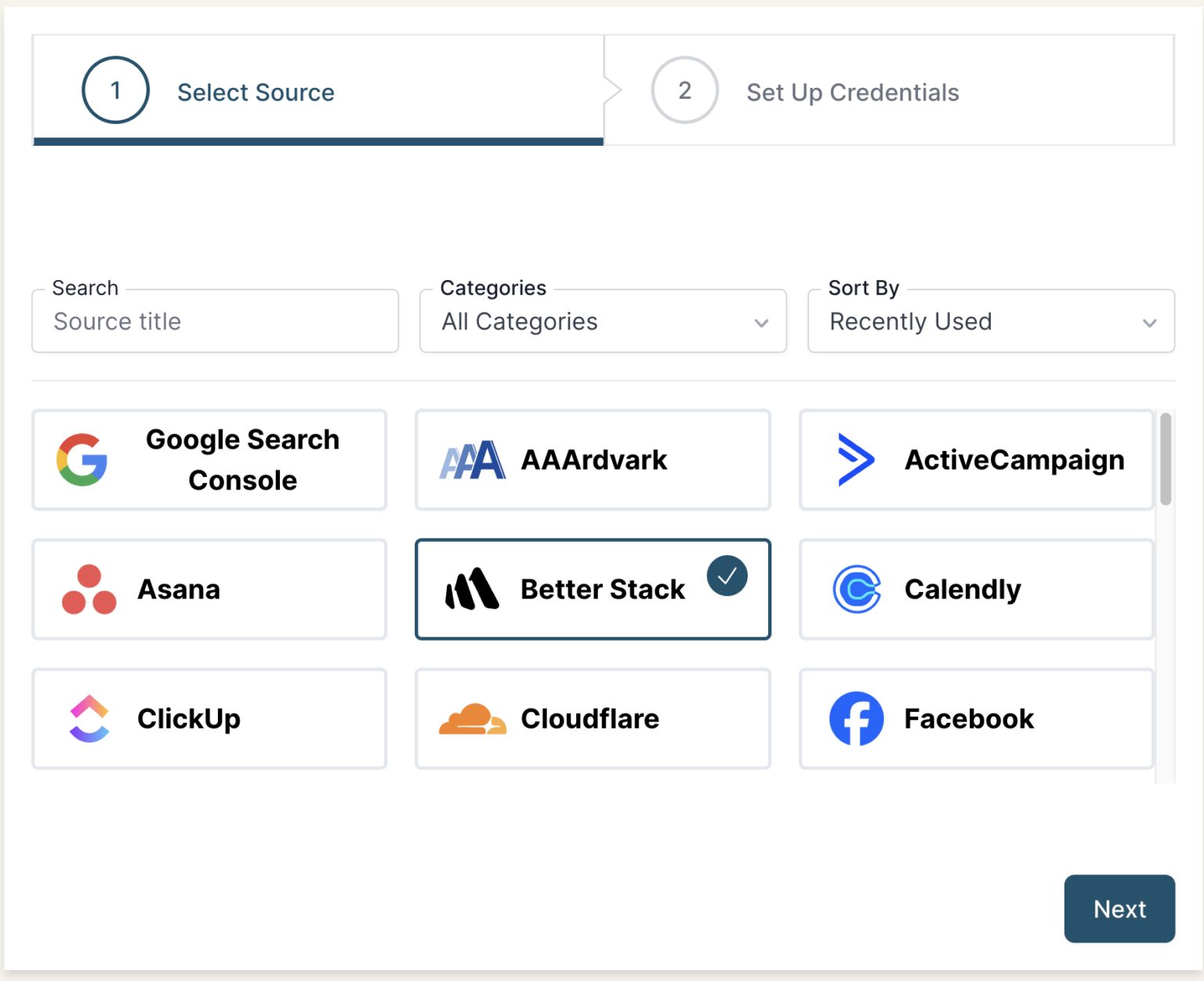 Better Stack Connection - BlinkMetrics