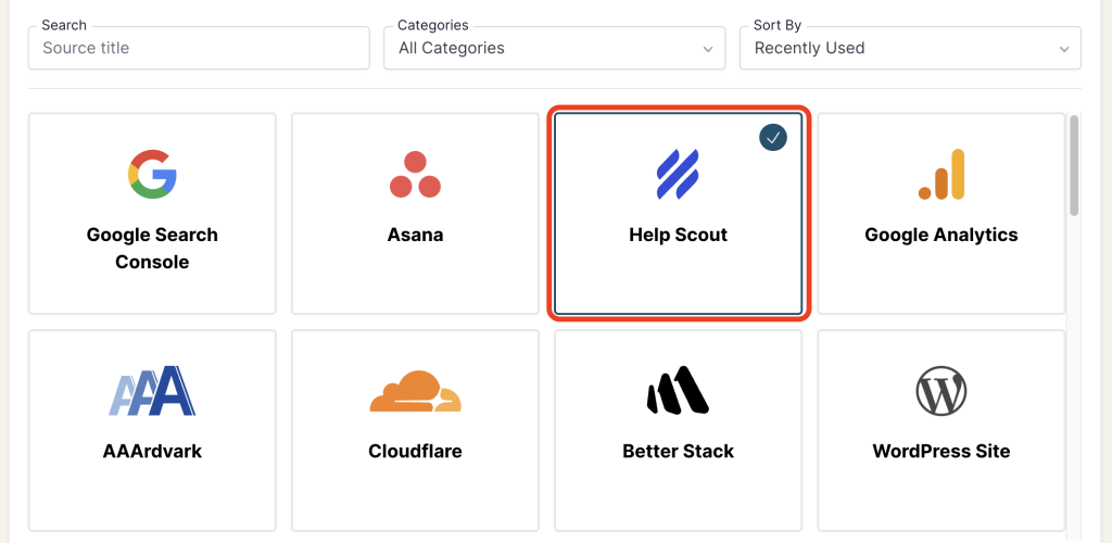 Help Scout Connection